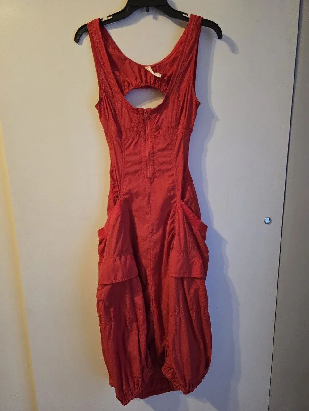 $148 Daily Practice Fastpack Bubble-Hem Midi Dress Size Large - Picture 11 of 11